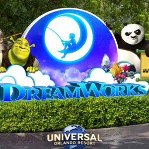 DreamWorks Animation no Universal Studios Florida em 2024