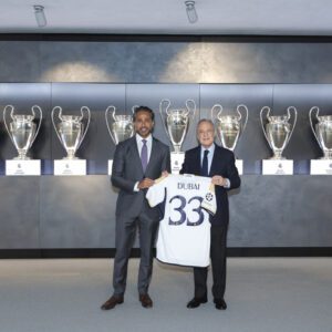 Dubai anuncia parceria histórica com Real Madrid