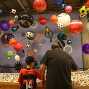Exposição Futebol de Brinquedo no Museu do Futebol