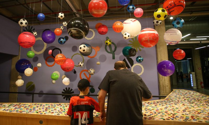 Exposição Futebol de Brinquedo no Museu do Futebol