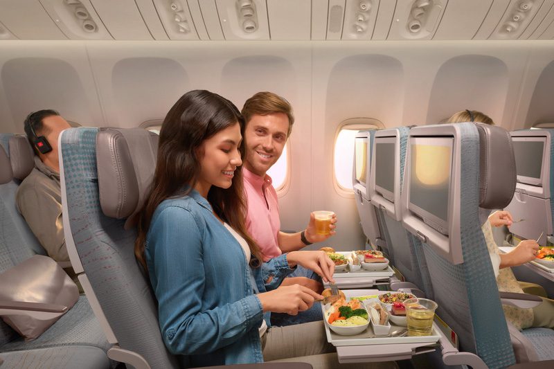 Vinhos de classe mundial a bordo das aeronaves da Emirates