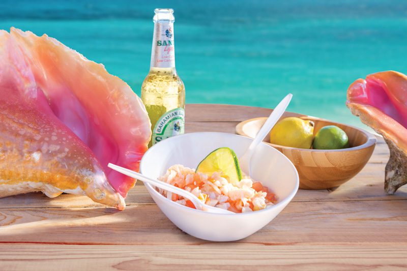 Gastronomia nas Bahamas: Conch Salad