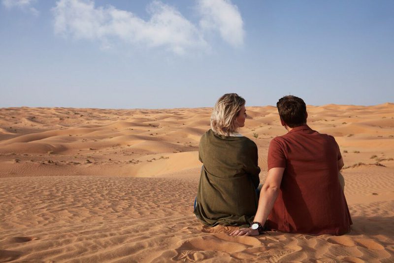 Dubai para apaixonados: pôr do sol no deserto
