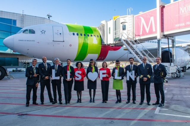 TAP Air Portugal aterriza pela primeira vez em Florianópolis