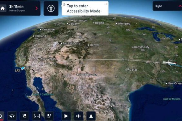 Delta inova com mapa de voo mais acessível