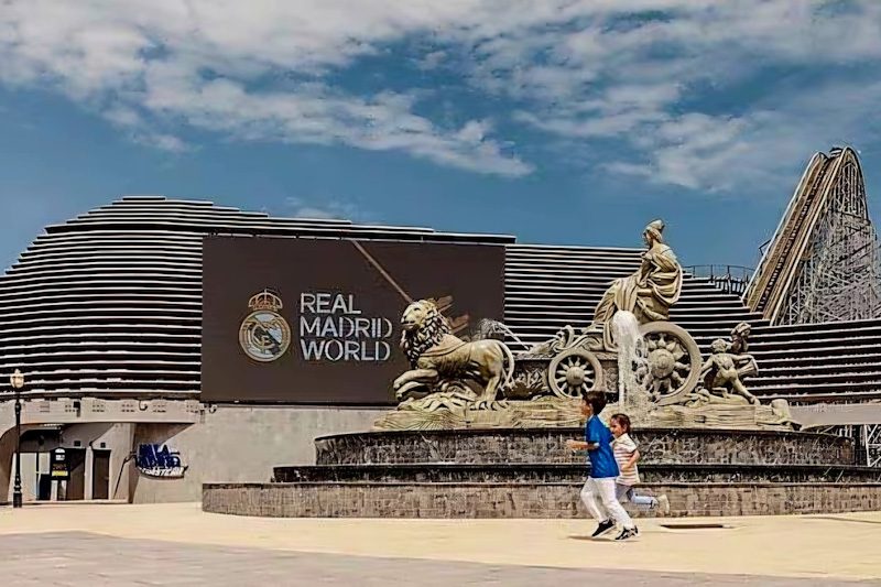 Real Madrid inaugura parque temático em Dubai