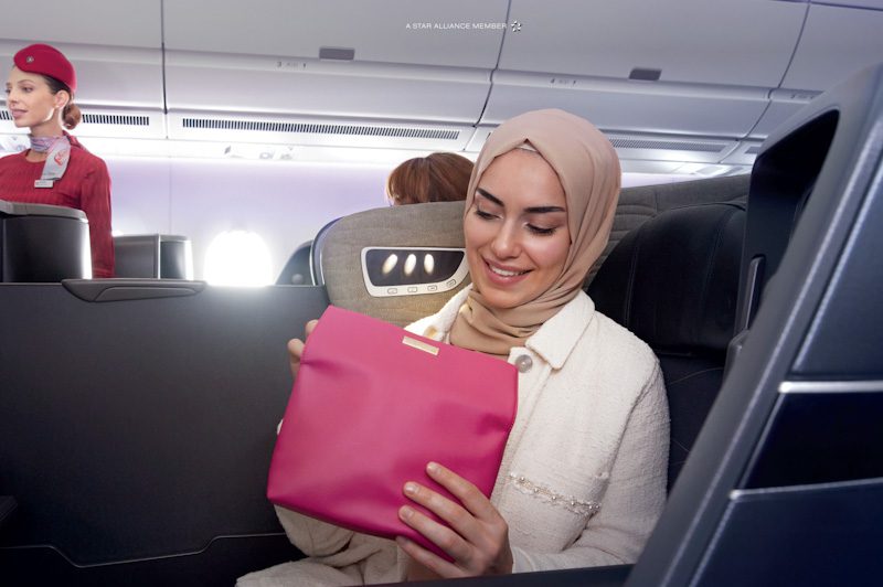 Turkish Airlines lança coleção exclusiva de kits de amenidades