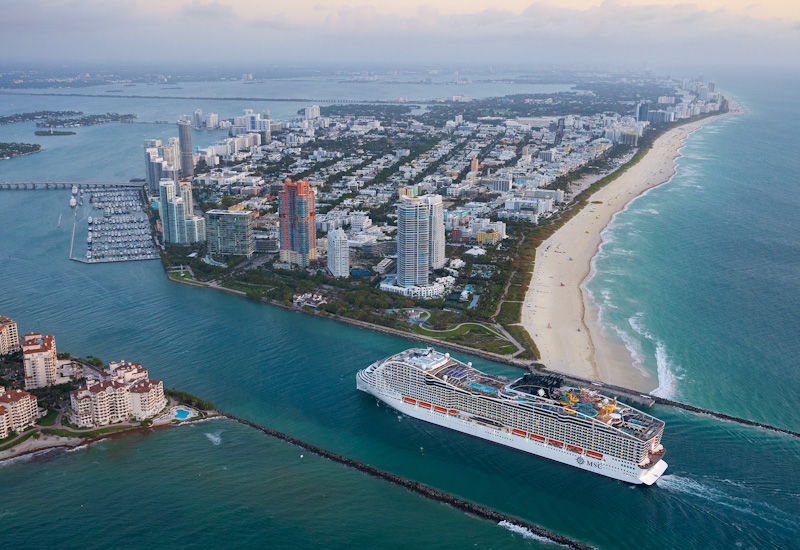 MSC World America inaugurado em Miami