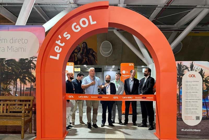 GOL conecta Belém a Miami
