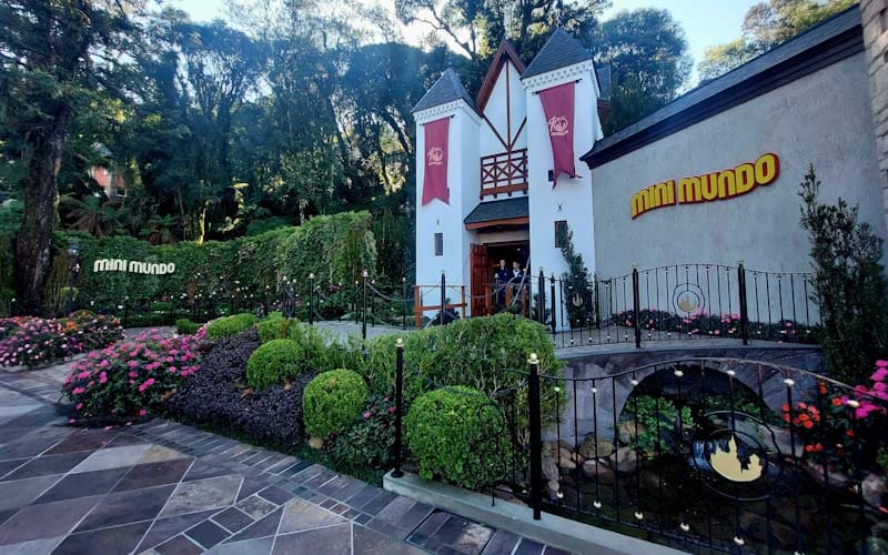 Entrada do Mini Mundo em Gramado