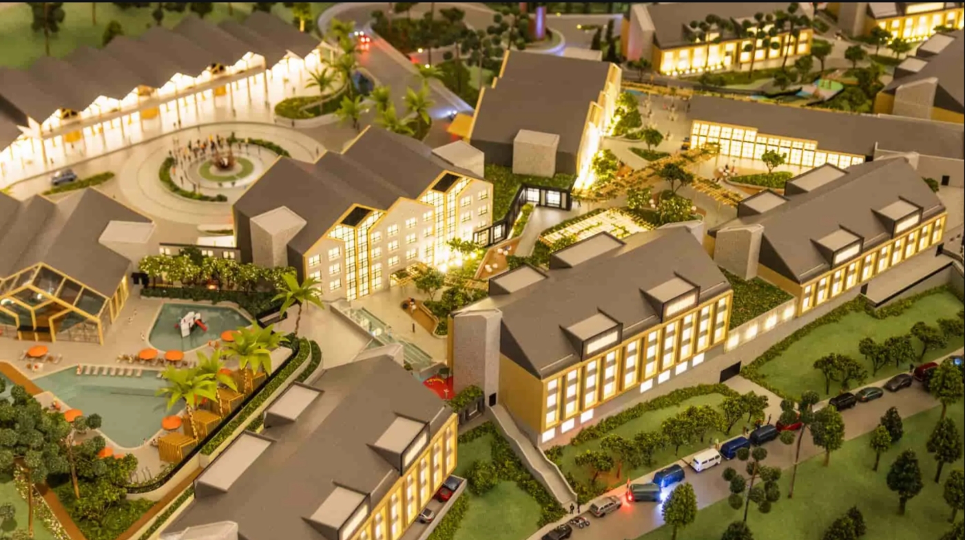 Maquete do Hard Rock Hotel Gramado atrai turistas