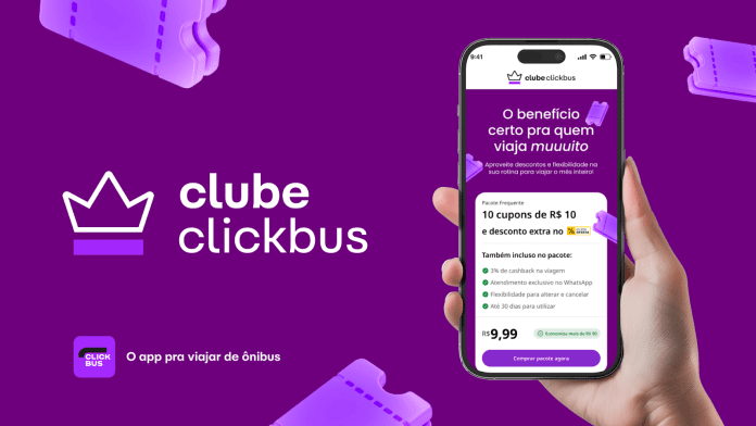 ClickBus lança clube de descontos exclusivos para viajantes