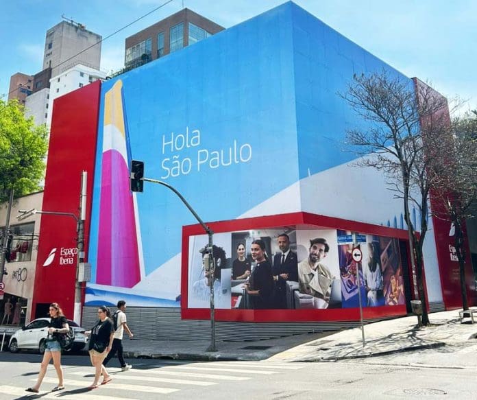 Iberia abre espaço imersivo gratuito em São Paulo