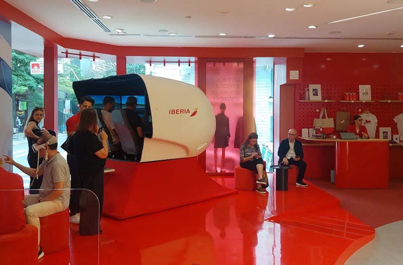 Espaço Iberia apresenta experiências imersivas e gratuitas