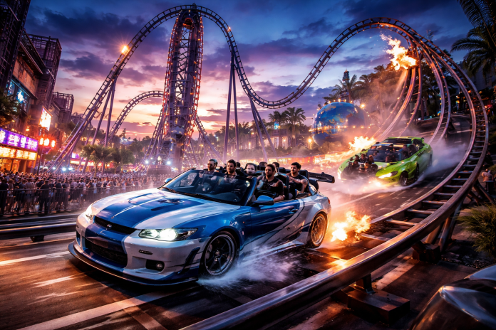 Universal Orlando terá montanha-russa de Velozes e Furiosos