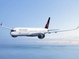 Air Canada recebe Airbus A350-1000 para rotas internacionais