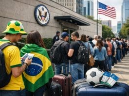 Visto para os EUA: brasileiros correm contra o tempo para a Copa