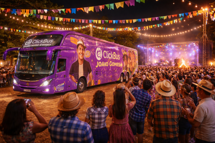ClickBus aposta em João Gomes para festas de São João
