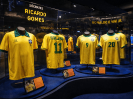 Museu do Futebol mostra a história da camisa da seleção brasileira