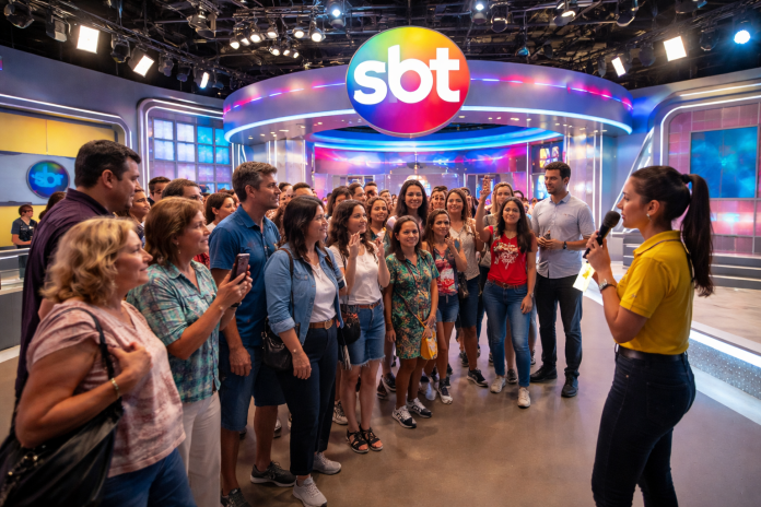 Tour do SBT abre bastidores da televisão brasileira