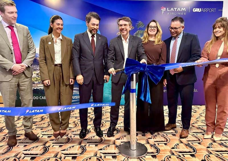 LATAM amplia voos internacionais e alcança marco histórico