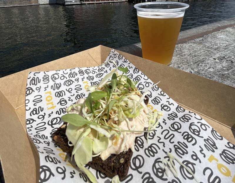 Smørrebrød - Food Court em Copenhague