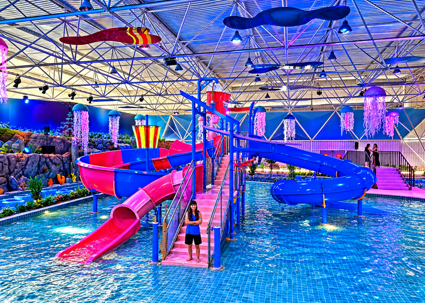 Thermas da Mata inaugura Aqualume, novo parque aquático indoor